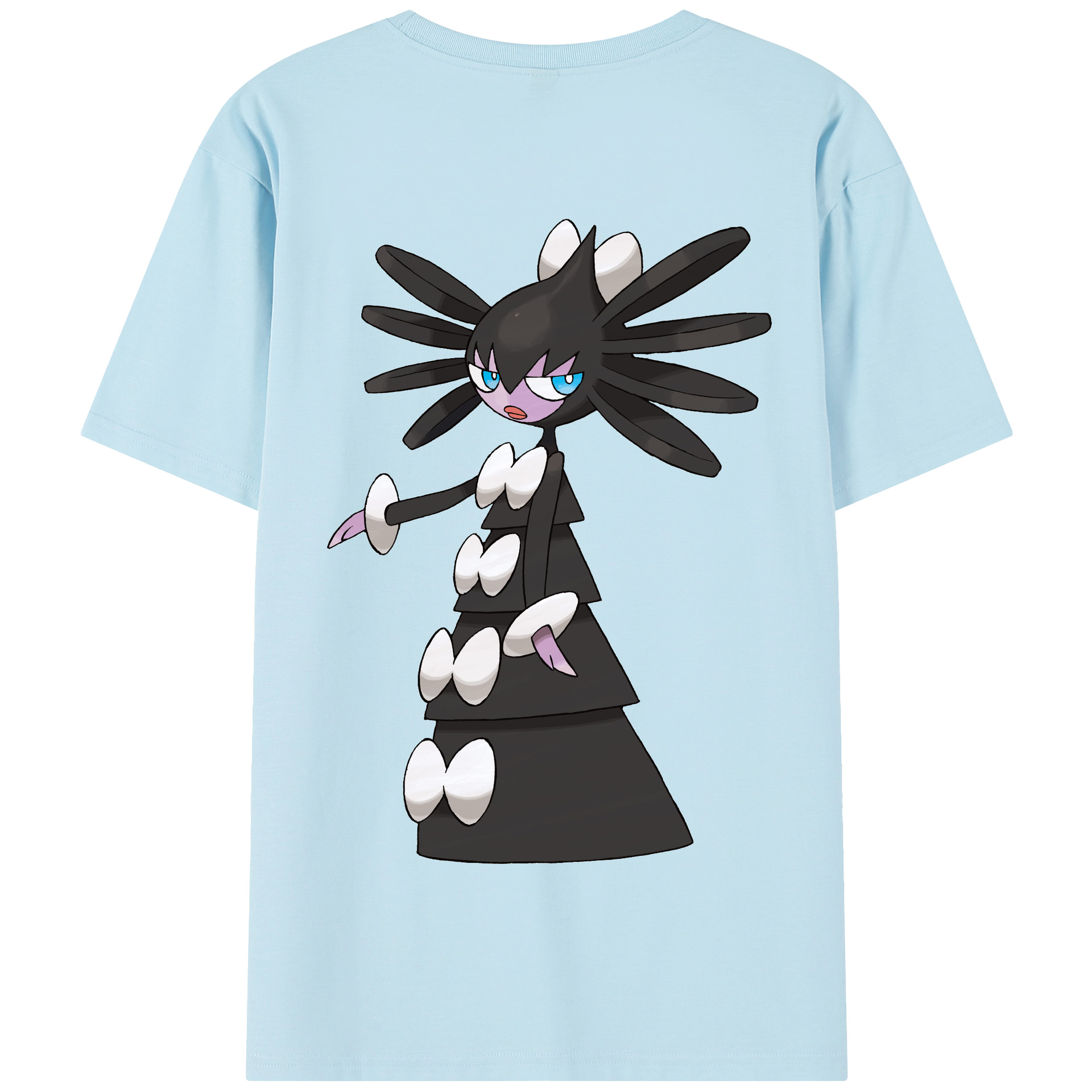 （画像用） ポケットモンスター Pokémon 綿100％半袖Tシャツ（背面プリント）